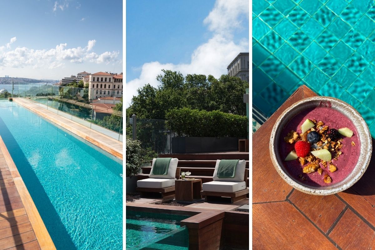 The Roof at The Ritz-Carlton, Istanbul'da yoga zamanı!